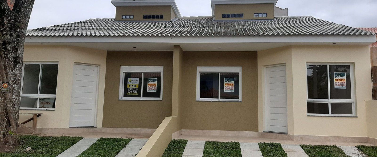 Casas Térreas com 3 Dormitórios no Portal 2 do Guarujá